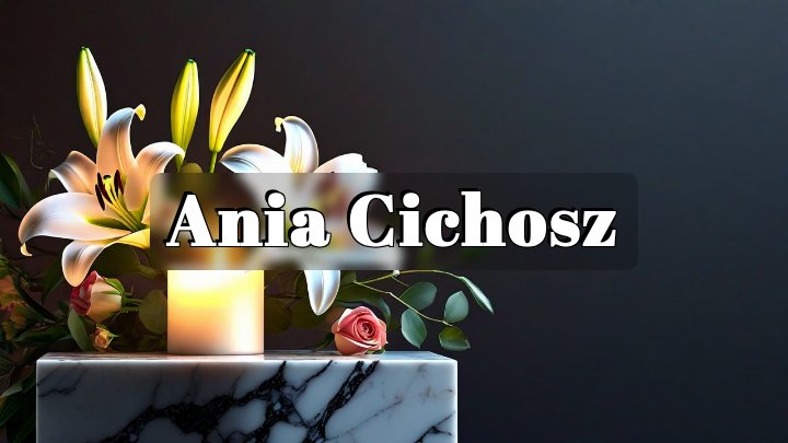 Ania Cichosz, London, UK