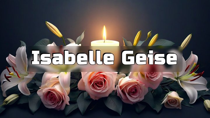 Isabelle Geise, Rensselaer, IN