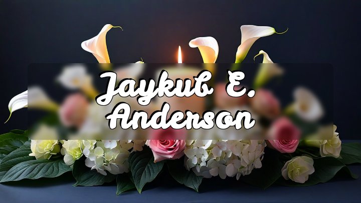 Jaykub E. Anderson, Argyle, WI