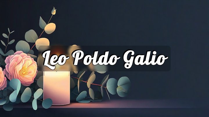 Leo Poldo Galio, Pharr, TX